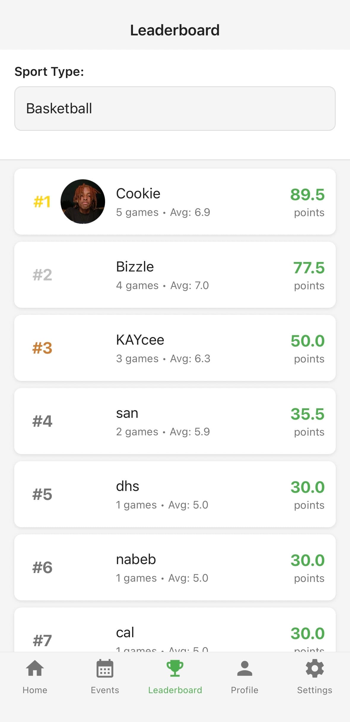 JoinNextMatch Leaderboard - Compete & Win